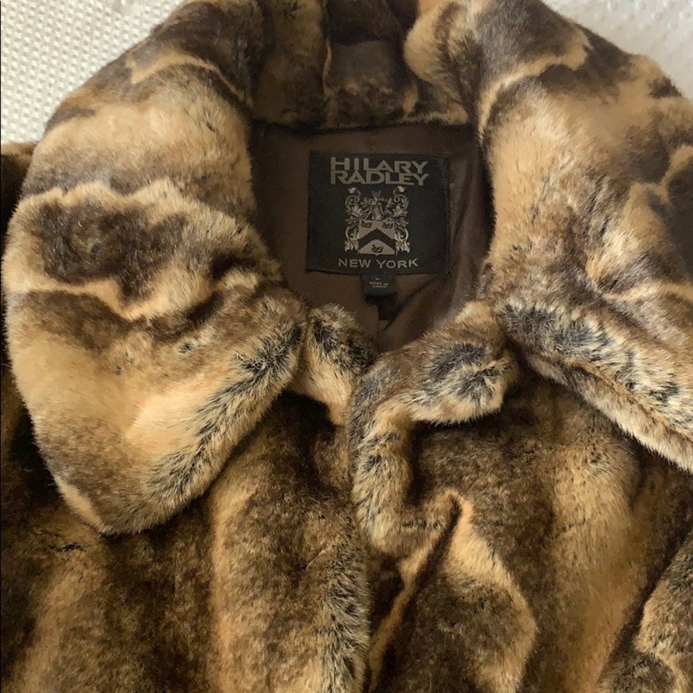 COPY - Hilary Radley fake fur coat